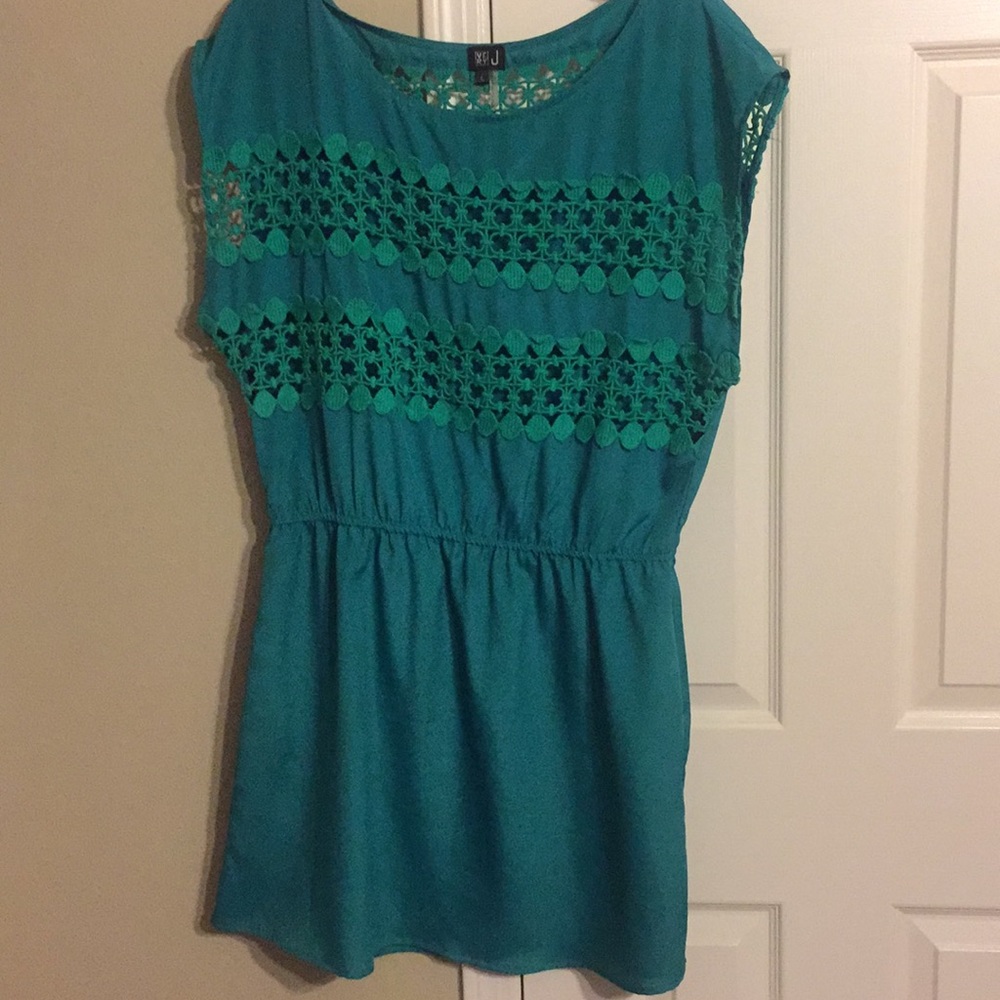 Turquoise dress